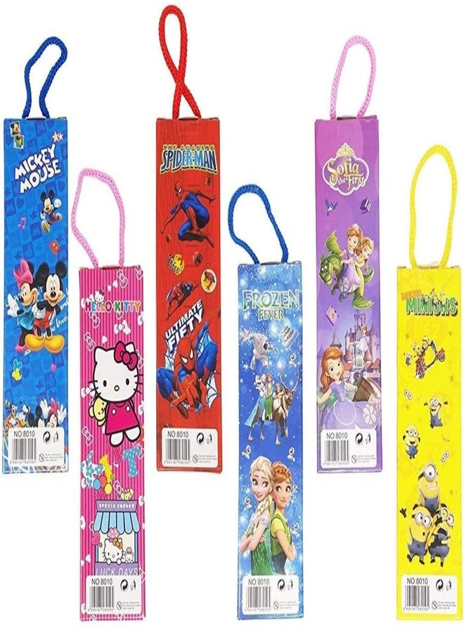 VRB Dec مجموعة هدايا تذكارية من 6 قطع من VRB، هدية مثالية لأعياد ميلاد الأطفال من عمر 6 إلى 12 عامًا. (مجموعة أدوات مكتبية من 6 قطع)، متعددة الألوان - Image 5